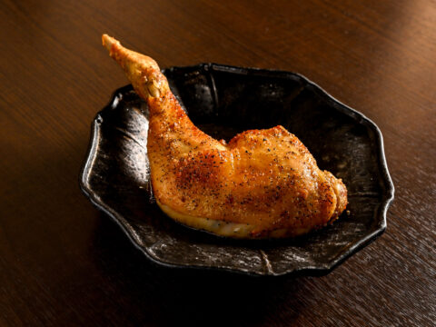 ひな鳥のオーブン焼き
